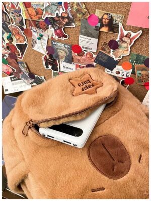 Mochila Kawaii de Capybara, Diseño Exclusivo - Imagen 5