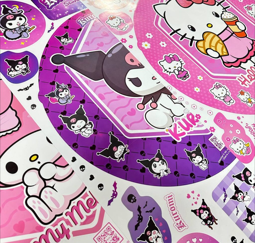 Stickers san dimensión 3D