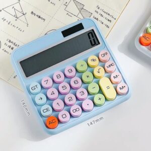 Calculadora Kawaii Solar con Botones Grandes, Tamaño Grande - Imagen 3