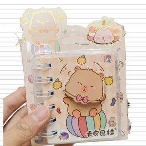 mini Libreta con Relieve 3D de Capybara - Imagen 3