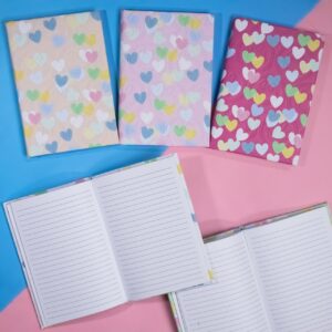 Libreta Colorida Corazón con Líneas - Imagen 3