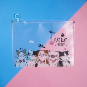 Bolsa con Cremallera de Gatitos kawaii 4 Modelos - Imagen 4