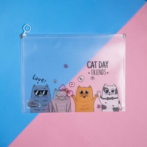 Bolsa con Cremallera de Gatitos kawaii 4 Modelos - Imagen 5
