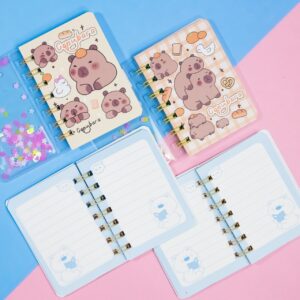 Mini Libreta Argollada Capybaras 4 Modelos - Imagen 3