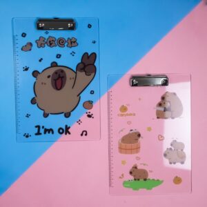 Tabla Sujeta Papeles Transparente de Capybara - Imagen 3