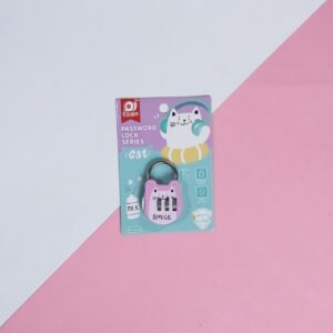 Candado con Diseño de Gato con Cerradura de Cifra, 4 Modelos Surtidos - Imagen 4