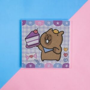 Dibujo de Diamante Pequeño Capybara, 4 Modelos Surtidos - Imagen 3