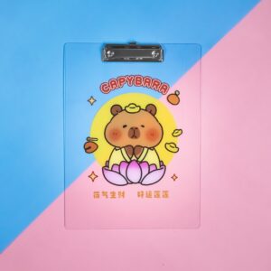 Tabla Sujeta Papeles Kawaii de Capybara - Imagen 6