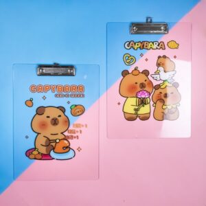 Tabla Sujeta Papeles Kawaii de Capybara - Imagen 7