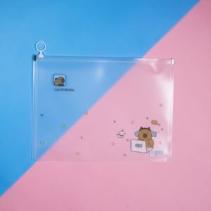 Bolsa con Cremallera Transparente de Capybara, 4 Modelos Surtidos - Imagen 2
