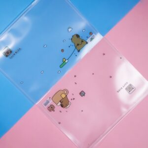 Bolsa con Cremallera Transparente de Capybara, 4 Modelos Surtidos - Imagen 5