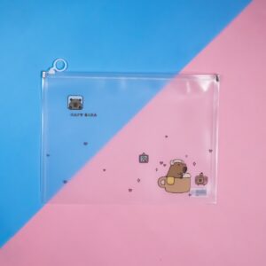 Bolsa con Cremallera Transparente de Capybara, 4 Modelos Surtidos - Imagen 4
