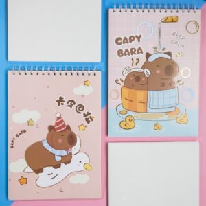 Libreta de Pintar A4 de Capybara, 50 Hojas en Blanco