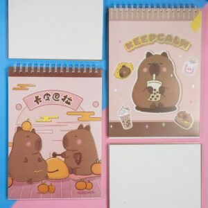 Libreta de Pintar A4 de Capybara, 50 Hojas en Blanco - Imagen 3