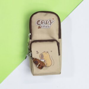 Estuche de Lápices Estilo Mochila de Capybara - Imagen 2