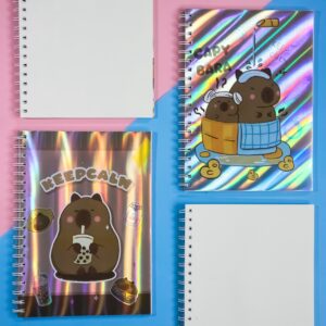 Libreta de Pintar 16K de Capybara, 50 Hojas en Blanco - Imagen 3