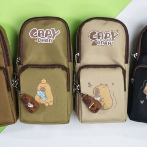 Estuche de Lápices Estilo Mochila de Capybara - Imagen 3
