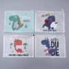Bolsa con cremallera de Dinosaurios 4 Diseños