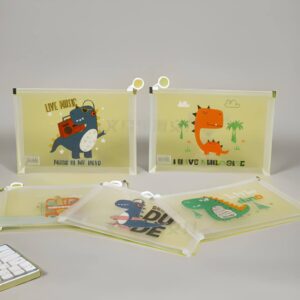 Bolsa con cremallera de Dinosaurios 4 Diseños - Imagen 3