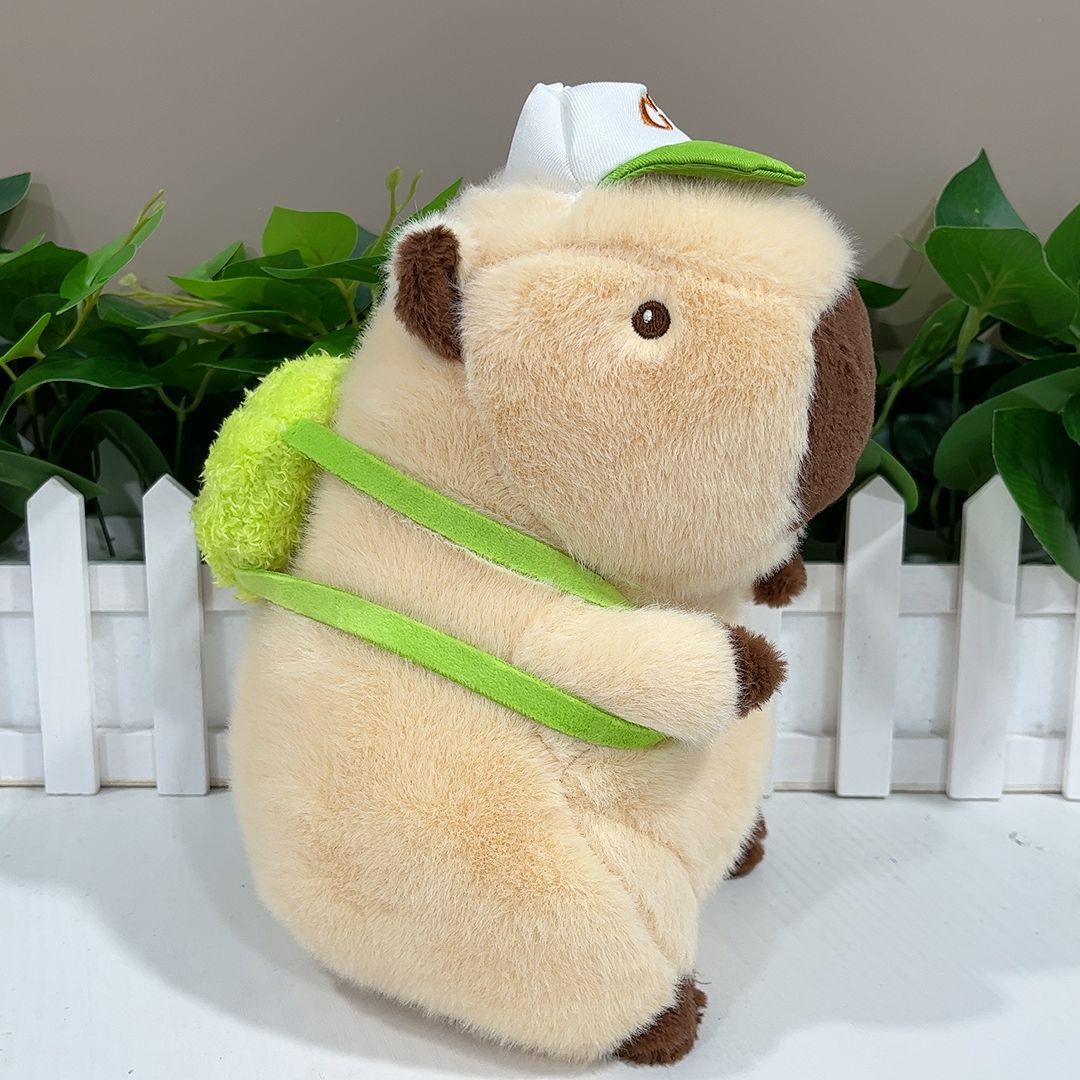 Peluche Capybara Beisbolero de 23 cm 2 Peluche Capybara Beisbolero de 23 cm - Imagen 2