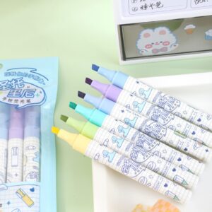 Destacador Fluorescente 6 Colores, 2 modelos surtidos - Imagen 3