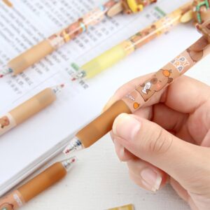 Lapiz tinta gel bobrable Capybara, 6 Modelos - Imagen 3