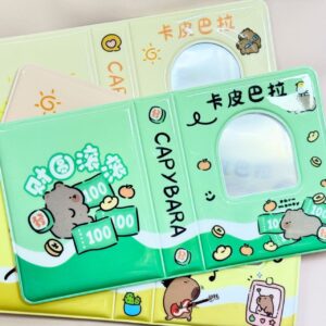 Binder Capybara kawaii con 18 Hojas 4 Modelos - Imagen 7