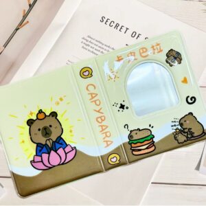 Binder Capybara kawaii con 18 Hojas 4 Modelos - Imagen 3