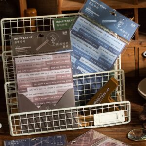 Set de 6 Pegatinas en Inglés incluye 6 Modelos - Imagen 4