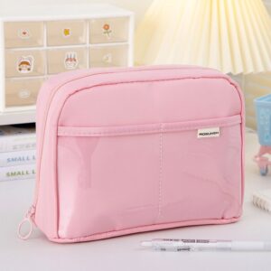 Estuche con Múltiples Compartimientos, 5 Colores Surtidos - Imagen 3