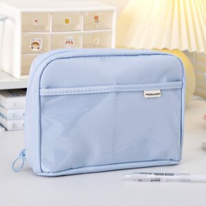 Estuche con Múltiples Compartimientos, 5 Colores Surtidos - Imagen 5