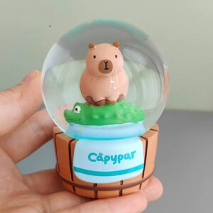 Esferas de Cristal con Luz y Figuras de Capybara - Imagen 8