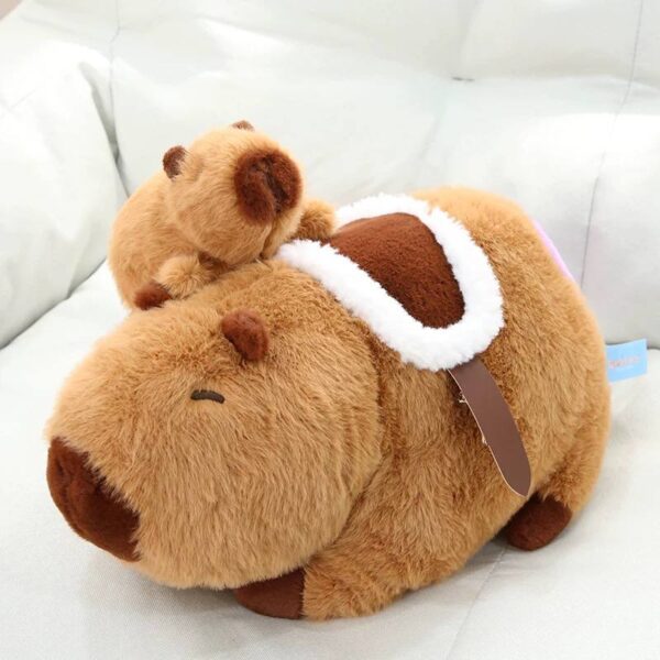 Peluche Colgante de Capybaras de Felpa, 28 cm - Imagen 2