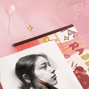 Block de dibujo niña - Imagen 2