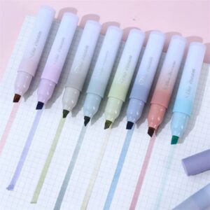 Destacadores Pequeños en Colores Pastel 3 modelos - Imagen 5