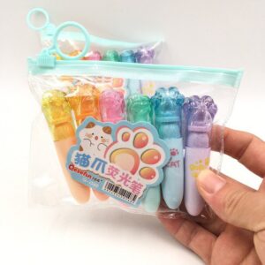 Destacador pata de gato 6 pcs - Imagen 6