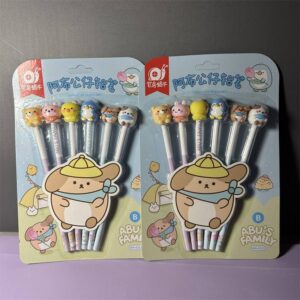 Lápices de Animalitos, 6 Piezas - Imagen 2