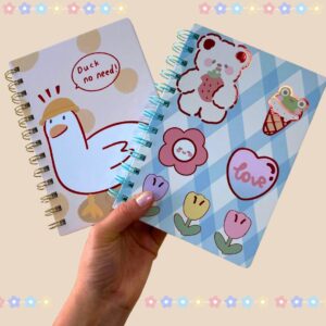 Libreta Animalitos Kawaii con Cuadros, 8 Modelos Surtidos - Imagen 3