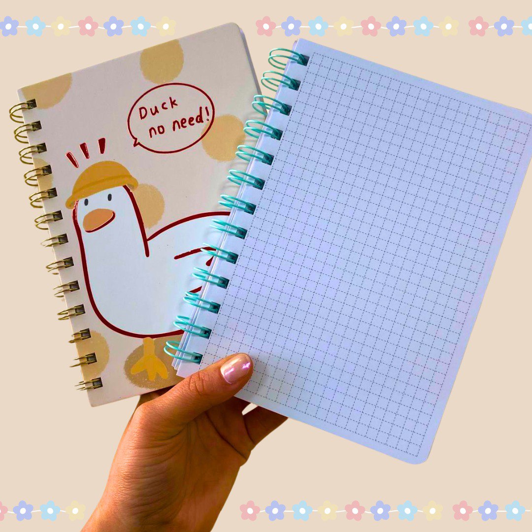 Libreta Animalitos Kawaii con Cuadros, 8 Modelos Surtidos 5 Libreta Animalitos Kawaii con Cuadros, 8 Modelos Surtidos - Imagen 5