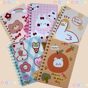 Libreta Animalitos Kawaii con Cuadros, 8 Modelos Surtidos - Imagen 4