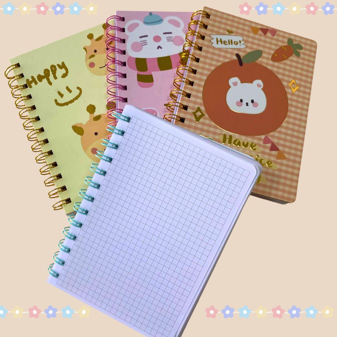 Libreta Animalitos Kawaii con Cuadros, 8 Modelos Surtidos 2 Libreta Animalitos Kawaii con Cuadros, 8 Modelos Surtidos - Imagen 2