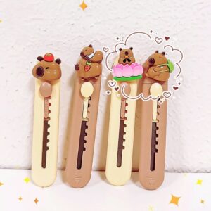 Cúter Kawaii de Capybara, 4 Modelos Surtidos - Imagen 6