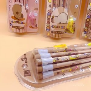 Set de 12 Lápices HB Capybara - Imagen 4