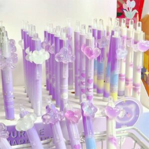 Bolígrafo Borrable Coquette Purple y Recambio Azul - Imagen 5