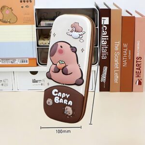 Estuche de Lápices con Relieve de Capybara, 2 Colores y 2 Modelos Diferentes - Imagen 4