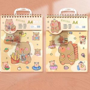 Croquera con Argolla Capybara A4, 40 Hojas - Imagen 5