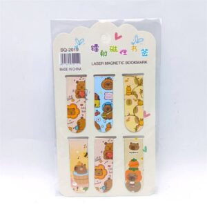 Set de Marcadores Magnéticos de Capybara, 6 Piezas - Imagen 5