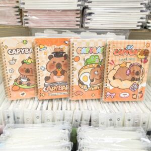 Libreta Argollada Grande Kawaii de Capybara - Imagen 3
