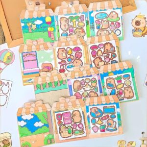 Juego de Vestir Imantado de Capybara, 4 Modelos Surtidos - Imagen 3