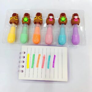 Set de Destacadores Fluorescentes de Capybara - Imagen 6
